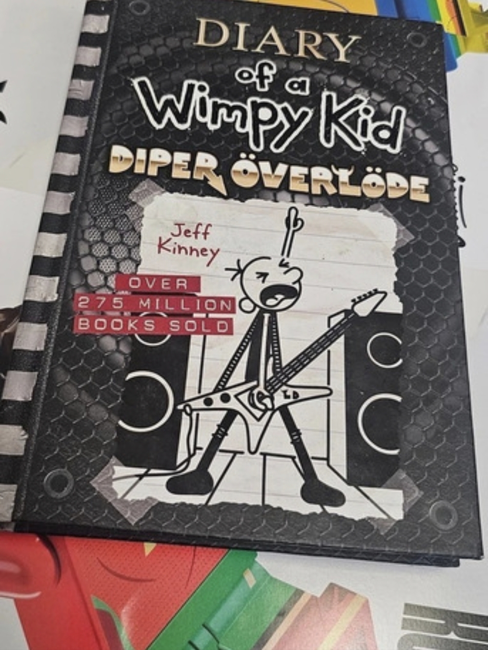 Amulet Books Diary of a Wimpy Kid: Diper Överlöde Hardcover Book Like New